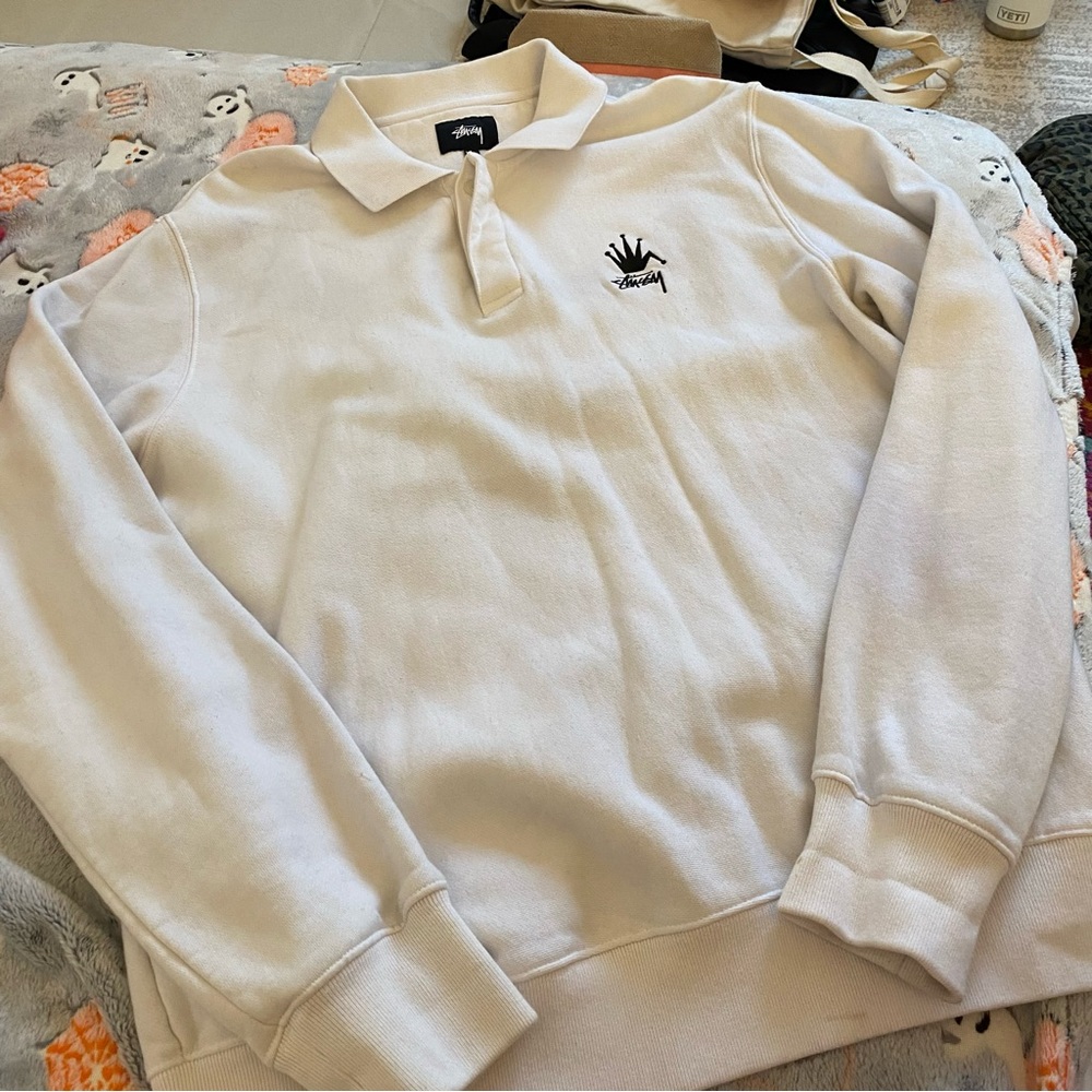 Stussy Bent Crown Rugby Sweater